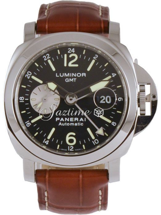 PANERAI PAM 88 LUMINOR GMT 44 mm POLISHED STAINLESS STEEL BRAND NEW
