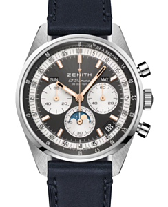 Zenith Chronomaster Original Steel 38mm Slate-Grey Dial 03.3400.3610/39.C910 - BRAND NEW