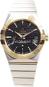 OMEGA 123.20.38.21.01.002 CONSTELLATION CO-AXIAL 38mm STEEL AND YELLOW GOLD - BRAND NEW