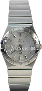 OMEGA 123.10.27.60.02.001 CONSTELLATION QUARTZ 27mm STEEL BRAND NEW