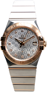 OMEGA 123.20.35.20.52.003 CONSTELLATION CO-AXIAL 35mm RED GOLD - BRAND NEW
