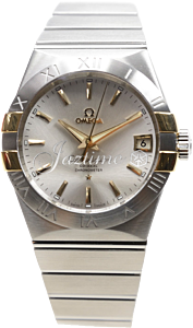 OMEGA 123.20.38.21.02.005 CONSTELLATION CO-AXIAL 38mm STEEL AND YELLOW GOLD - BRAND NEW