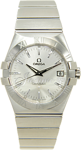 OMEGA 123.10.35.60.02.001 CONSTELLATION QUARTZ 35mm STEEL - BRAND NEW
