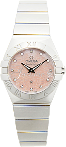 Omega 123.10.24.60.57.002 Constellation Quartz 24mm Steel BRAND NEW