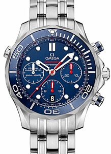 Omega Seamaster Diver 300M 44mm Stainless Steel Blue Dial Bracelet 212.30.44.50.03.001