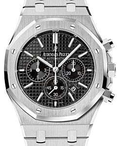 Audemars Piguet Royal Oak Chronograph Stainless Steel 41mm Black Dial Bracelet 26320ST.OO.1220ST.01