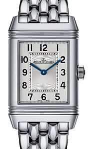 Jaeger-LeCoultre Calibre 969 Reverso Classic Large Duoface 3832420 Silver / Black Guilloche Rose Gold Leather 47 x 28.3mm Automatic BRAND NEW
