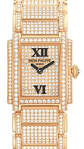 Patek Philippe Twenty~4 Ladies Rose Gold Diamond Pave 4909/50R-001 - BRAND NEW