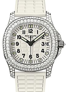 Patek Philippe Aquanaut Ladies White Gold Diamonds White Dial 5069G-011 - BRAND NEW