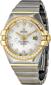 OMEGA 123.25.31.20.55.002 CONSTELLATION CO-AXIAL 31mm STEEL AND YELLOW GOLD - BRAND NEW