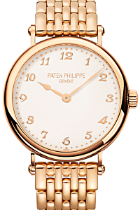 Patek Philippe 7200/1R-001 Calatrava Ladies 34.6mm Ivory Arabic Rose Gold BRAND NEW