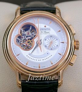 Zenith Chronomaster Open T Rose Gold Chronograph 18.0240.4021/01.C495