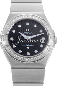OMEGA 123.15.27.60.51.001 CONSTELLATION QUARTZ 27mm STEEL BRAND NEW