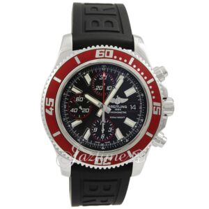 Breitling Superocean Chronograph II A13341X9/BA81  Red Abyss Rubber BRAND NEW
