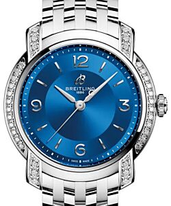 Breitling Lady Premier 32 Stainless Steel Blue Dial A77330671C1A1