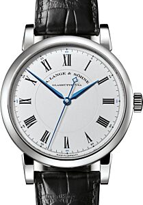 A Lange Sohne Richard Lange White Gold 40.5mm Argente Silver Dial 232.026