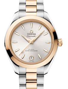 Omega Seamaster Aqua Terra Co-Axial Master Chronometer 150M Moonshine Gold 30mm Silver Dial 220.20.30.20.02.001 - BRAND NEW