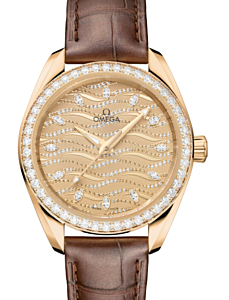Omega Seamaster Aqua Terra 150M Moonshine Gold 34mm Yellow Dial 220.58.34.20.99.008 - BRAND NEW