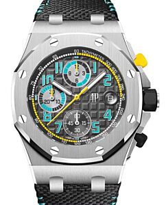 Audemars Piguet Offshore Chronograph 42mm Titanium Dark Grey Dial 26238TI.OO.A001VE.01 - BRAND NEW