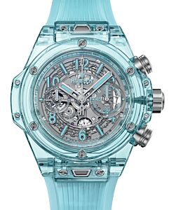 Hublot Big Bang Unico Water Blue Sapphire 44mm  421.JL.4890.RT - BRAND NEW