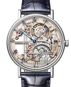 Breguet Classique Tourbillon Extra-Plat Squelette 5395 Platinum 41mm 5395PT/RS/9WU