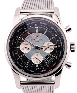 BREITLING AB0510U4|BB62|152A TRANSOCEAN CHRONOGRAPH UNITIME 46mm 18K RED GOLD AND STEEL