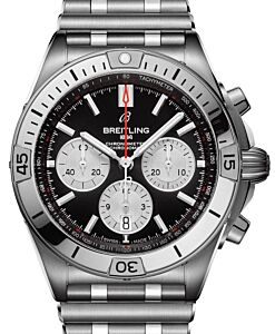 Breitling Chronomat B01 42 Stainless Steel Black Dial AB0134101B1A1