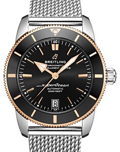 Breitling Superocean Heritage B20 Automatic 42 Stainless Steel/Red Gold Black Dial UB2010121B1A1