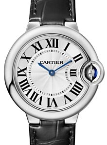 Cartier Ballon Bleu de Cartier 33mm Quartz Steel Silver Dial WSBB0034 - BRAND NEW