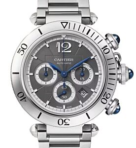 Cartier Pasha De Cartier Chronograph Stainless Steel 41mm WSPA0027
