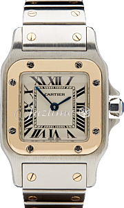 CARTIER W20012C4 SANTOS DE CARTIER GALBEE STAINLESS STEEL BRAND NEW