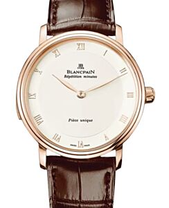 Blancpain Villeret Répétition Minutes Red Gold 38mm Opaline Dial 6033 3642 55B - BRAND NEW