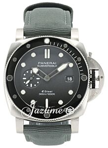 Panerai Submersible QuarantaQuattro ESteel Grigio Roccia 44mm Anthracite Dial PAM01288
