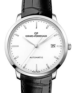 Girard Perregaux 1966 40mm Stainless Steel Leather Strap 49555-11-131-BB60