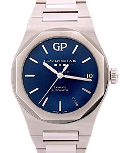 Girard Perregaux Laureato Aiiro JAPAN Limited edition 42mm steel blue dial 81010-11-3310-1GM