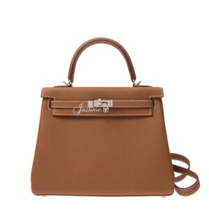 Hermes Kelly 25 Togo Gold Palladium Hardware - BRAND NEW