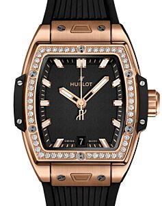 Hublot Shaped Spirit of Big Bang 3-Hands King Gold Diamonds 39mm 662.OX.1180.RX.1204