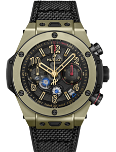 Hublot Big Bang Chronograph Reloaded Magic Gold 44mm Matte Black Skeleton Dial 421.MX.1133.NR.RLD