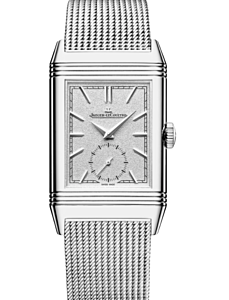 Jaeger-LeCoultre Reverso Tribute Monoface Small Seconds Manual White Gold Mesh Bracelet Q713312J