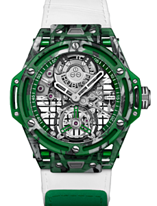 Hublot Big Bang Tourbillon Novak Djokovic Goat Edition Green Composite 44mm  429.QKG.0120.NR.DJO26