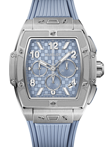 Hublot Spirit of Big Bang Titanium Coal Blue Carbon Effect Dial 42mm 642.NX.717B.RX