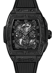 Hublot Shaped Spirit of Big Bang All Black Pavé 42mm 642.CI.0110.RX.1700