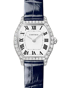 Cartier Tortue Mini White Gold Diamond Paved WJTO0013
