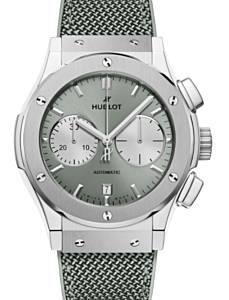 Hublot Classic Fusion Chronograph Titanium Sage Green 45mm 521.NX.891G.NR