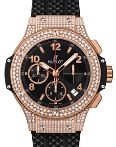 Hublot Big Bang Gold Pave 41mm 341.PX.130.RX.174 - BRAND NEW