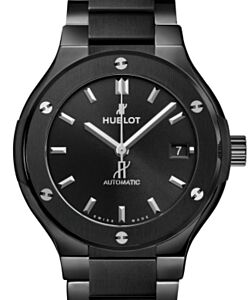 Hublot Classic Fusion 3-Hands Black Magic Bracelet Ceramic 38mm 568.CM.1470.CM - BRAND NEW
