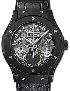 Hublot Classic Fusion Aerofusion Moonphase Black Magic 42mm 547.CX.0170.LR - BRAND NEW
