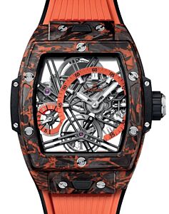 Hublot Shaped Spirit of Big Bang Tourbillon Orange Carbon 42mm 645.QO.4710.RX