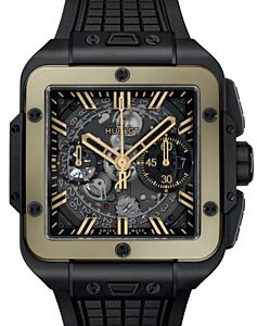 Hublot Shaped Square Bang Unico Ceramic Magic Gold 42mm 821.CM.0130.RX