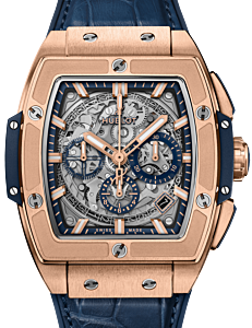 Hublot Shaped Spirit of Big Bang King Gold Blue 42mm 641.OX.7180.LR - BRAND NEW